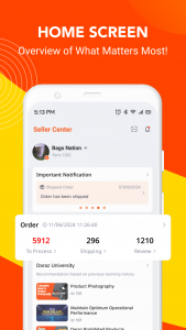 اسکرین شات 1 برنامه Shop Seller Center