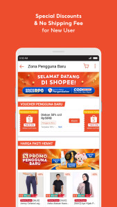 اسکرین شات 2 برنامه Shopee Indonesia