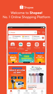 اسکرین شات 1 برنامه Shopee MY: No Shipping Fee