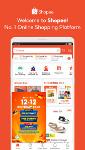 اسکرین شات 1 برنامه Shopee MY 12.12