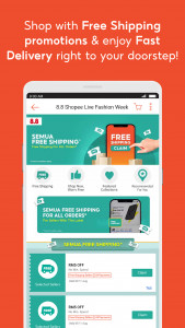 اسکرین شات 4 برنامه 8.8 Shopee Live Fashion Week