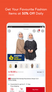 اسکرین شات 3 برنامه 8.8 Shopee Live Fashion Week