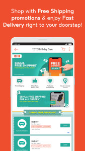 اسکرین شات 4 برنامه Shopee MY 12.12