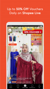 اسکرین شات 5 برنامه 8.8 Shopee Live Fashion Week