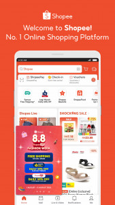 اسکرین شات 1 برنامه 8.8 Shopee Live Fashion Week