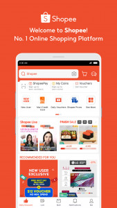 اسکرین شات 1 برنامه Shopee: Shop Cheaper, Faster