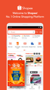 اسکرین شات 1 برنامه Shopee 12.12 Birthday Party