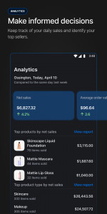 اسکرین شات 2 برنامه Shopify Point of Sale (POS)