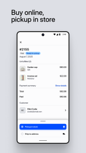 اسکرین شات 4 برنامه Shopify Point of Sale (POS)