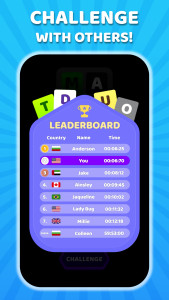 اسکرین شات 5 بازی W Challenge - Daily Word Game
