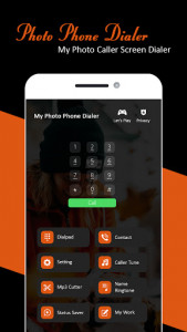 اسکرین شات برنامه Photo Phone Dialer - My Photo Caller Screen Dialer 2