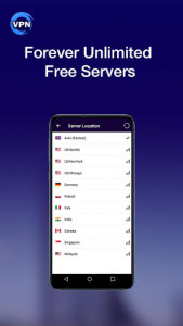 اسکرین شات برنامه Shot VPN - Free VPN Proxy 4