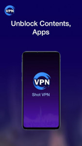اسکرین شات برنامه Shot VPN - Free VPN Proxy 2