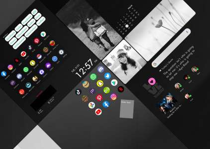 اسکرین شات 5 برنامه Wide Launcher