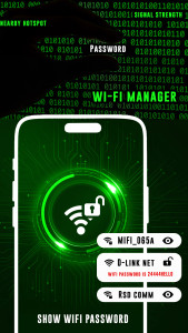 اسکرین شات 1 برنامه Show WiFi Password & Hotspot