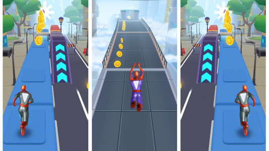اسکرین شات بازی Spider Endless Hero Run 8