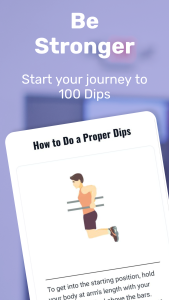 اسکرین شات 1 برنامه 100 Dips