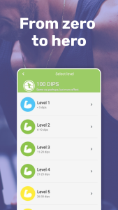 اسکرین شات 3 برنامه 100 Dips