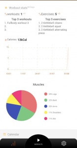 اسکرین شات 8 برنامه Kettlebell workouts for home