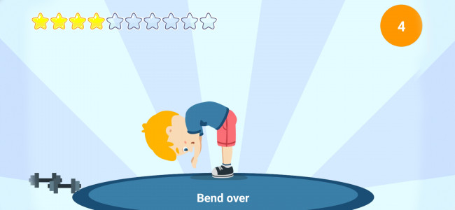اسکرین شات 4 برنامه Morning exercises for kids