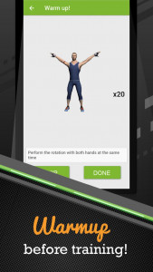 اسکرین شات 3 برنامه 100 Pushups workout BeStronger