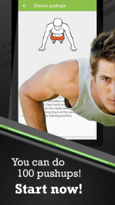 اسکرین شات 1 برنامه 100 Pushups workout BeStronger