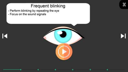 اسکرین شات 2 برنامه Eyesight recovery workout