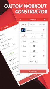 اسکرین شات 4 برنامه GT personal gym trainer