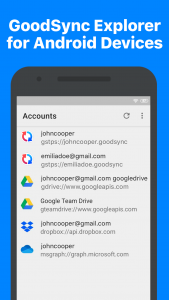 اسکرین شات 1 برنامه GoodSync
