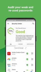 اسکرین شات برنامه RoboForm Password Manager 8