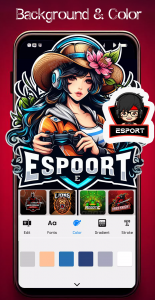 اسکرین شات برنامه Esports Gaming Logo Maker 2