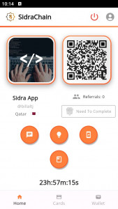 اسکرین شات برنامه Sidra Chain 1