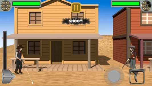 اسکرین شات بازی Cowboy Duel 2