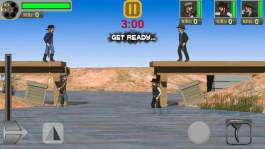 اسکرین شات بازی Cowboy Duel 3