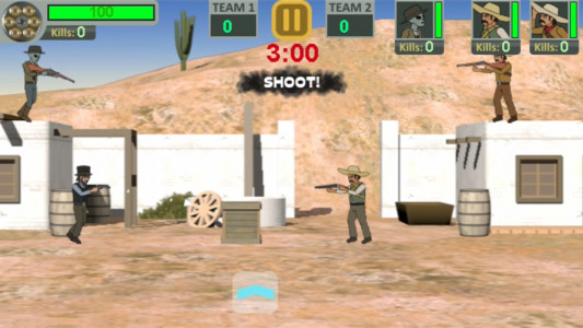 اسکرین شات بازی Cowboy Duel 1