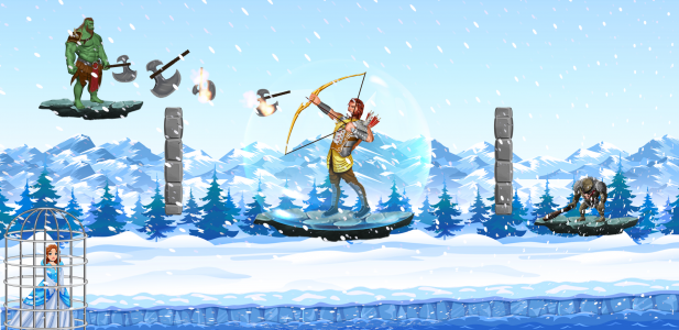 اسکرین شات بازی Archery King 3