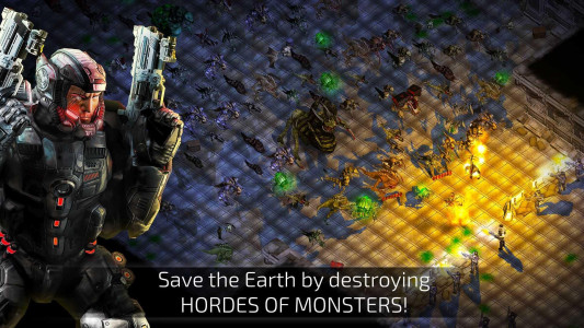 اسکرین شات 2 بازی Alien Shooter 2- The Legend