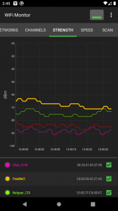 اسکرین شات برنامه WiFi Monitor: network analyzer 7