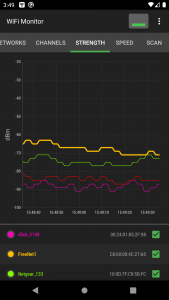 اسکرین شات 7 برنامه WiFi Monitor: network analyzer