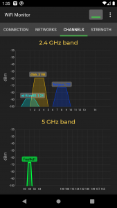 اسکرین شات 2 برنامه WiFi Monitor: network analyzer