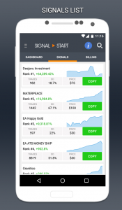 اسکرین شات 1 برنامه Forex Signals