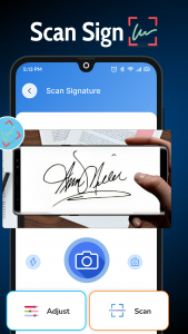 اسکرین شات 4 برنامه Signature Maker: Sign Creator