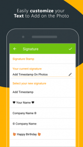 اسکرین شات 6 برنامه Add Timestamp on Gallery Photo