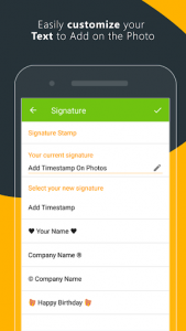 اسکرین شات برنامه Add Text and Timestamp on Gallery Photos 📷 6