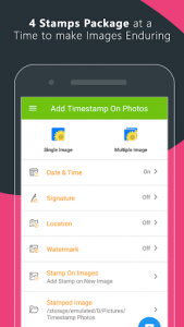اسکرین شات برنامه Add Text and Timestamp on Gallery Photos 📷 3