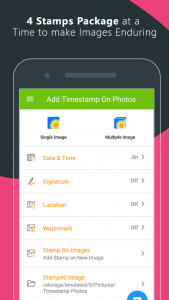 اسکرین شات 3 برنامه Add Timestamp on Gallery Photo