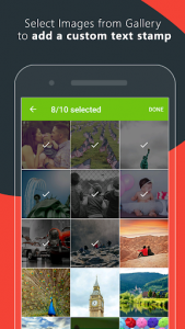 اسکرین شات برنامه Add Text and Timestamp on Gallery Photos 📷 1