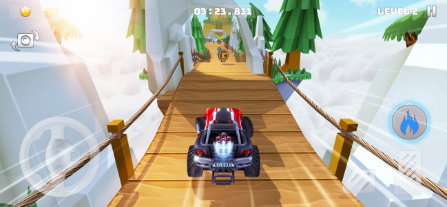 اسکرین شات بازی Mountain Climb: Stunt Car Game 1