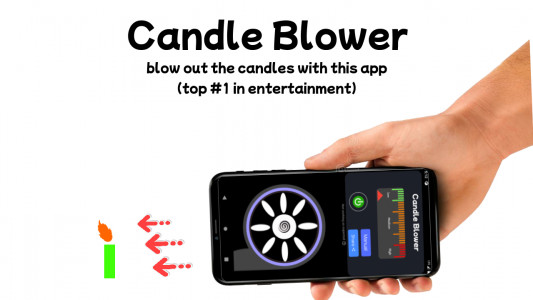 اسکرین شات بازی Blower - Candle Blower Lite 1