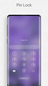 اسکرین شات 3 برنامه Flower Lock Screen